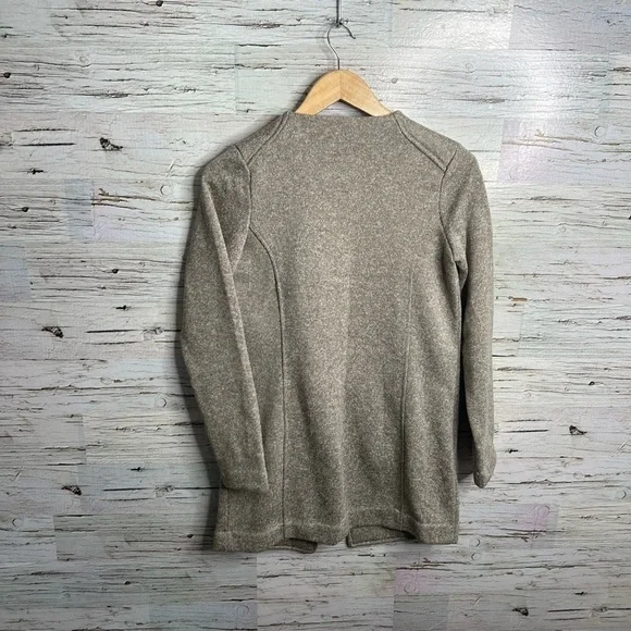 Banana republic sweater jacket size xs tan brown - Picture 7 of 9